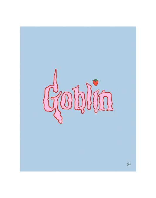 goblin-mode-lettering-art-print - Morgan Lindsay Nelson