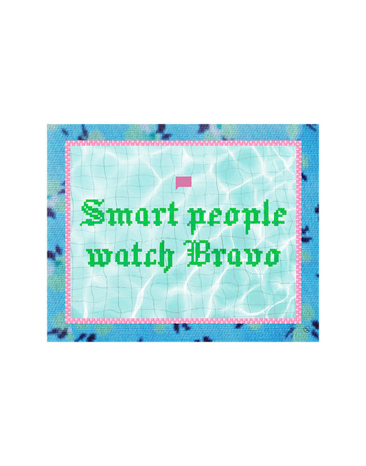 smart-people-watch-bravo-art-print - Morgan Lindsay Nelson